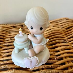 Enesco Precious Moments Figurine - baby’s 1st Birthday